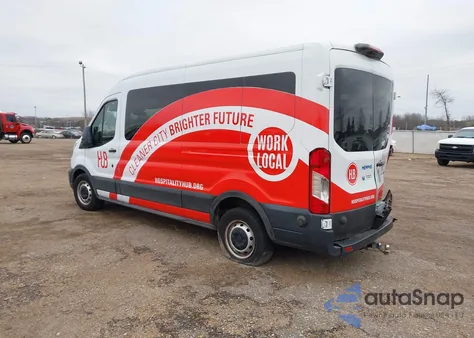 2020 Ford Transit-350 Passenger Van Xl z USA, uszkodzony, nr VIN 1FBAX2C89LKB05159